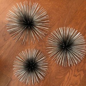 Sunbursts set of 3 - Wall Decor